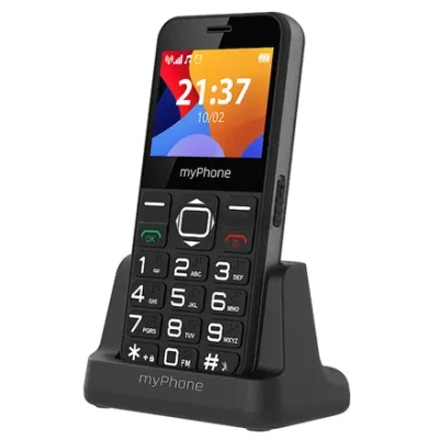 myPhone  |  Halo 3  |  Black  |  2.31 "  |  IPS  |  32 MB  |  32 MB  |  Single SIM  |  Main camera resolution 0.3 MP  |  1000 mAh