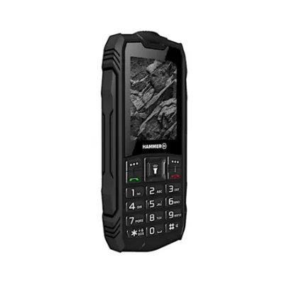 Hammer  |  Rock  |  Black  |  2.4 "  |  TFT  |  32 MB  |  32 MB  |  Dual SIM  |  Bluetooth  |  3.0  |  Main camera resolution 0.3 MP  |  1800 mAh