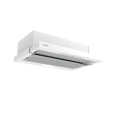 CATA Hood  |  TFK 6005 WH  |  Telescopic  |  Energy efficiency class B  |  Width 60 cm  |  360 m³ / h  |  Mechanical  |  CSLED  |  White