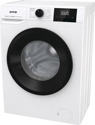 Gorenje Washing machine  |  W3NGPI72SBS  |  Energy efficiency class B  |  Front loading  |  Washing capacity 7 kg  |  1200 RPM  |  Depth 43.5 cm  |  Width 59.5 cm  |  Display  |  LCD  |  Steam function