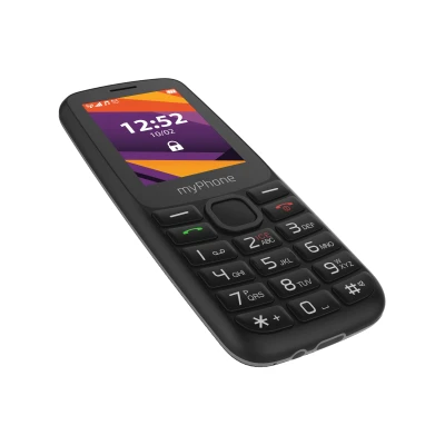 myPhone 6410 LTE  |  Melns  |  2.4 "  |  TFT  |  64 MB  |  128 MB  |  Dual SIM  |  Nano SIM  |  USB versija Type-C  |  Iebūvēta kamera  |  Galvenās kameras izšķirtspēja 0.3 MP  |  1400 mAh