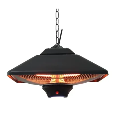 TunaBone Electric Ceiling Patio Heater  |  TB2088-01  |  Patio heater  |  1500 W  |  Black