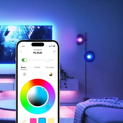 Nanoleaf Essentials Smart A60 Bulb Matter WiFi 900Lm 2700-6500K, 2pcs pack  |  E27  |  9 W  |  RGBCW
