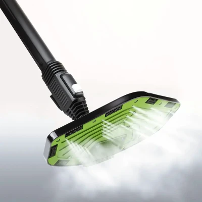 Polti  |  Tvaika mazgātājs  |  PTEU0317 Vaporetto Smart 110 Eco  |  Jauda 1500 W  |  Tvaika spiediens 4 bāri  |  Ūdens tvertne 2 L  |  Balta / Zāle