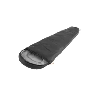 Спальный мешок Easy Camp Starling Mummy Black 8°C  |  210 x 75 x 50 см  |  -5 до 12 °C  |  Двусторонний открытый конец, автозамок