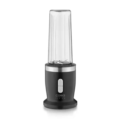 Caso Cordless Blender  |  Click & Blend  |  Tabletop  |  240 W  |  Jar material Tritan  |  Jar capacity 0.5 L  |  Stainless steel / Matt Black
