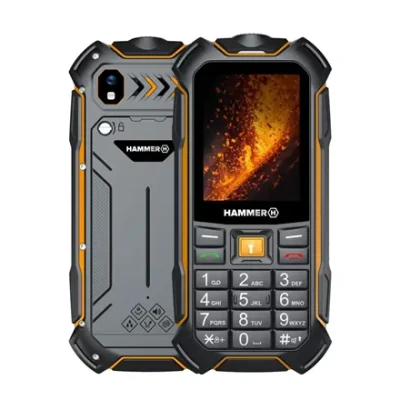 Hammer Boost 2 LTE  |  Melns  |  2.4 "  |  IPS  |  64 MB  |  128 MB  |  Dual SIM  |  3G  |  Galvenā kamera 2 MP  |  3500 mAh