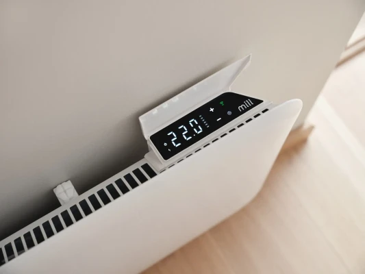 Mill Invisible Smart WiFi Heater  |  PA1300WIFI4  |  Panel Heater  |  1300 W  |  Suitable for rooms up to 15-19 m²  |  White  |  IPX4