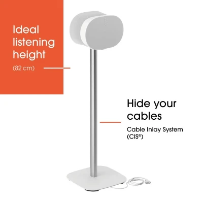 Vogels Floor stand  |  SFS 4133 Sonos speaker stand for Era 300  |  Maximum weight (capacity) 4.5 kg  |  White