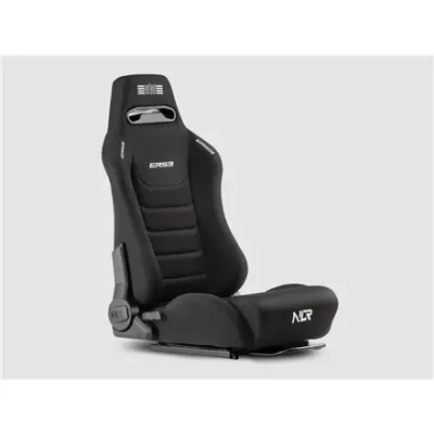 Next Level Racing  |  SIMAERO Sieta audums  |  Atpakaļslīdošs sēdeklis  |  ERS3 Elite auduma un sieta izdevums  |  Melns