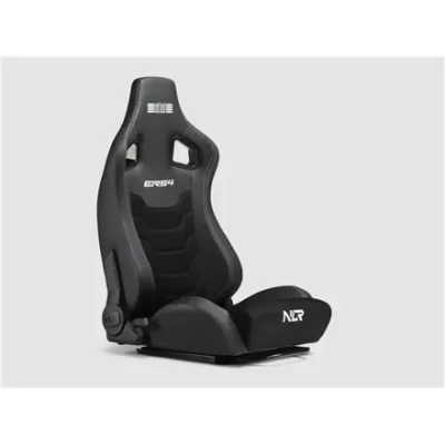 Next Level Racing  |  PU āda un zamšs  |  Atpakaļslīdošs sēdeklis  |  ERS4 Elite PU ādas un zamša izdevums  |  Melns