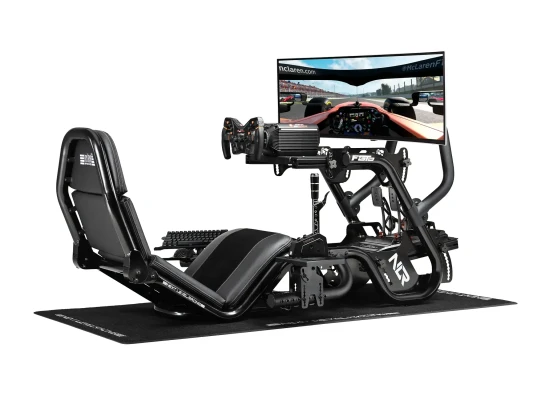 Next Level Racing F-GT Pro Shifter and Handbrake Arm Add-on  |  Maximum weight (capacity) 30 kg  |  Black
