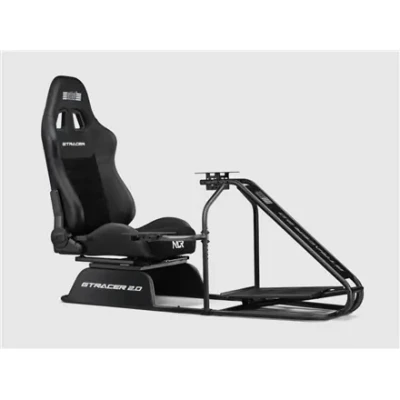 Next Level Racing  |  Sacīkšu simulatora kokpits  |  GTRacer 2.0  |  Melns