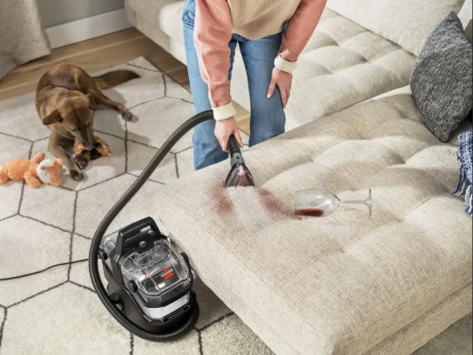 Bissell  |  Portable Carpet and Upholstery Cleaner  |  SpotClean C9 Pro  |  Corded operating  |  Washing function  |  400 W