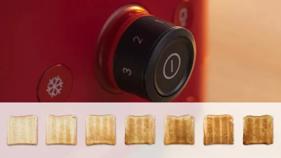 Bosch Compact Toaster  |  TAT3M124 MyMoment  |  Number of slots 2  |  Housing material Plastic  |  Red