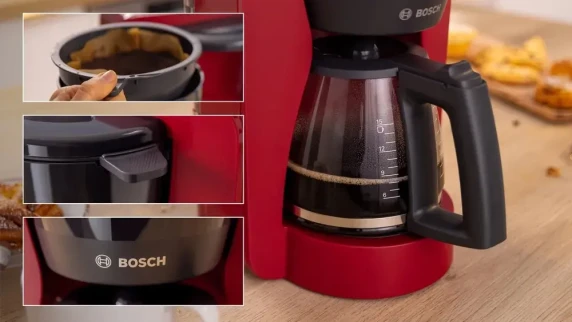 Bosch  |  Drip Coffee Maker  |  MyMoment TKA2M114  |  1200 W  |  Red