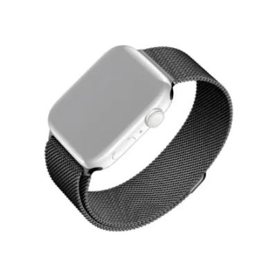 Fixed  |  Mesh Strap for Apple Watch 42 / 44 / 45 / 46 / 49mm  |  42 mm, 44 mm, 45 mm, 46 mm, 49 mm  |  Black