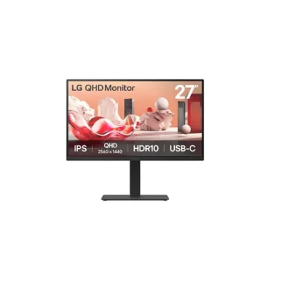 LG  |  27BA75QB-B  |  27 "  |  IPS  |  16:9  |  100 Hz  |  5 ms  |  2560 x 1440 pixels  |  280 cd / m²  |  HDMI ports quantity 1  |  Black