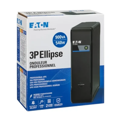 Eaton 3P Ellipse 900 USB DIN  |  900 VA  |  540 W