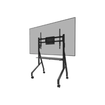 Neomounts Floor stand  |  FL50-525BL1 TV trolley  |  Adjustable Height  |  55-86 "  |  Maximum weight (capacity) 76 kg  |  Black