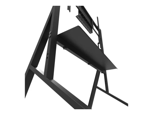 Neomounts Floor stand  |  FL50-525BL1 TV trolley  |  Adjustable Height  |  55-86 "  |  Maximum weight (capacity) 76 kg  |  Black