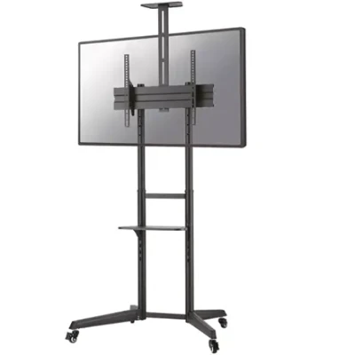 Neomounts Floor stand  |  FL50-550BL1 TV trolley  |  Adjustable Height, Tilt  |  37-70 "  |  Maximum weight (capacity) 50 kg  |  Black