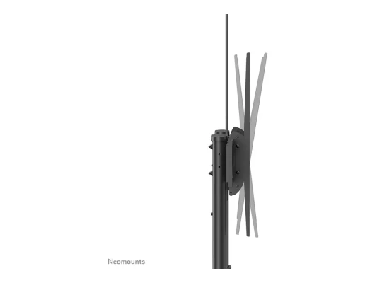 Neomounts Floor stand  |  PLASMA-M1950E TV trolley  |  Adjustable Height, Tilt  |  60-100 "  |  Maximum weight (capacity) 100 kg  |  Black