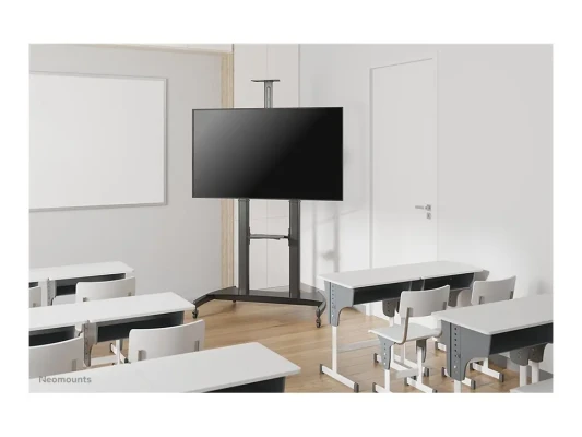 Neomounts Floor stand  |  PLASMA-M1950E TV trolley  |  Adjustable Height, Tilt  |  60-100 "  |  Maximum weight (capacity) 100 kg  |  Black