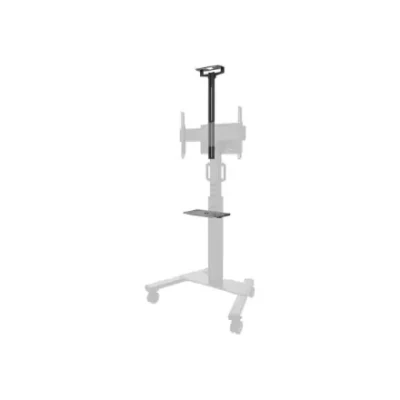 Neomounts AV1-825BL Videobar and multimedia kit - universal  |  Adjustable Height  |  Maximum weight (capacity) 9 kg  |  Black