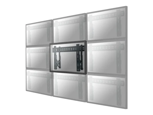 Neomounts Wall mount  |  LED-VW1000BLACK Videowall wall mount  |  40-75 "  |  Maximum weight (capacity) 50 kg  |  Black