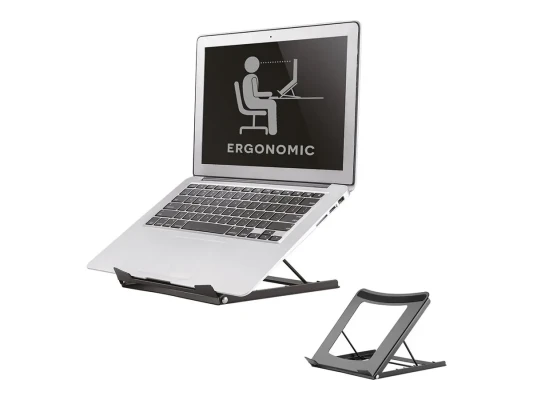 Neomounts NSLS075BLACK Laptop stand  |  Tilt  |  10-16 "  |  Maximum weight (capacity) 5 kg  |  Black