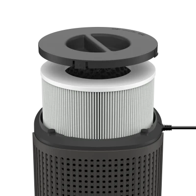 Duux Smart Air Purifier  |  Bright 2  |  4-22 W  |  Suitable for rooms up to 42 m²  |  Black
