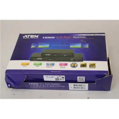 SALE OUT.  |  Aten  |  4-Port 4K HDMI Splitter  |  VS184A  |  DAMAGED PACKAGING