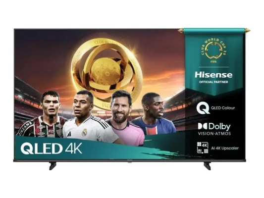 Hisense UHD QLED Smart TV  |  55E7Q  |  55"  |  Smart TV  |  VIDAA OS  |  UHD  |  Black