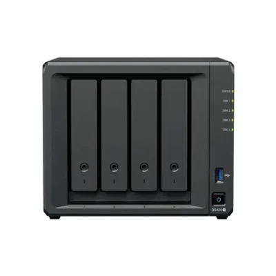 Synology DiskStation  |  DS425+  |  Intel Celeron  |  J4125  |  Processor frequency 2.0 GHz  |  2 GB  |  DDR4  |  Black