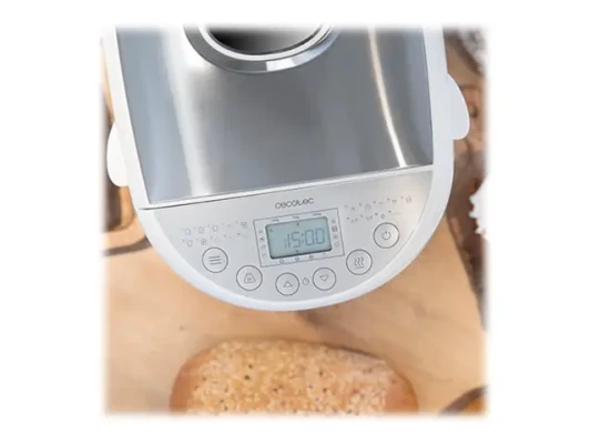 Cecotec Bread Maker  |  Bread&Co 1000 Delicious  |  Number of programs 19  |  Display LCD