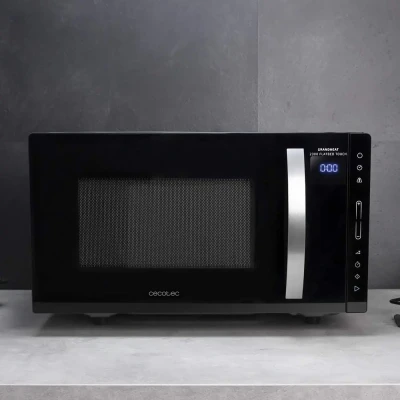 Cecotec Microwave Oven  |  GrandHeat 2300 Flatbed Touch Black  |  Free standing  |  23 L  |  800 W  |  Black
