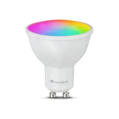Nanoleaf Essentials Matter Wi-Fi GU10 Smart Bulb RGBCW  |  Nanoleaf
