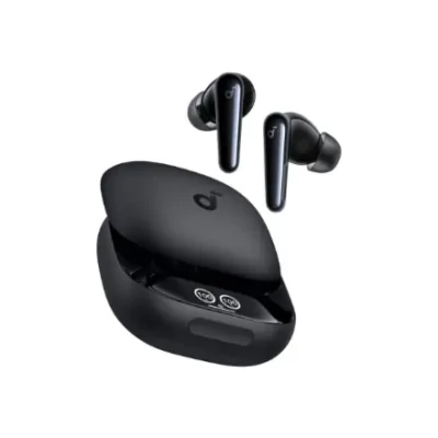 Anker Soundcore bezvadu austiņas  |  Liberty 4 Pro  |  Iebūvēts mikrofons  |  Bluetooth  |  ANC  |  Melns