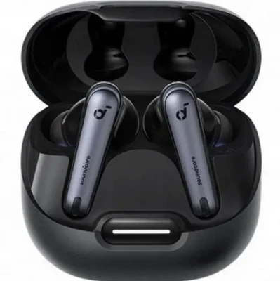 Anker Soundcore bezvadu austiņas  |  Liberty 4 Pro  |  Iebūvēts mikrofons  |  Bluetooth  |  ANC  |  Melns