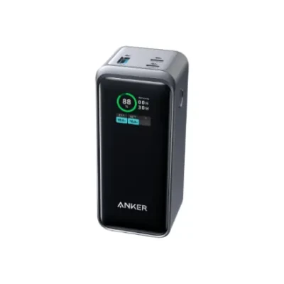 Anker Power Bank, 200 W  |  Prime  |  20000 mAh  |  Melns