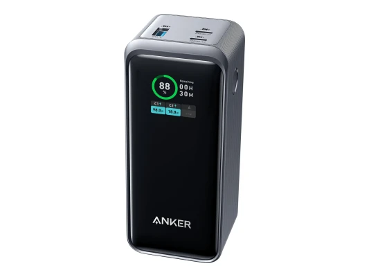 Anker Power Bank, 200 W  |  Prime  |  20000 mAh  |  Melns