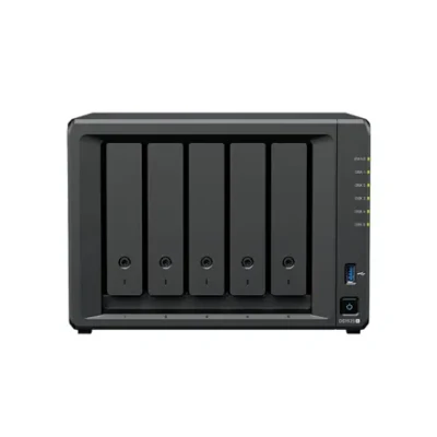 Synology DiskStation  |  DS1525+  |  AMD Ryzen  |  V1500B  |  8 GB  |  DDR4  |  Black