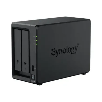 Synology DiskStation  |  DS725+  |  AMD Ryzen  |  R1600  |  4 GB  |  DDR4  |  Black