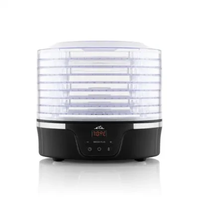 ETA  |  Food Dryer  |  Power 380 W  |  Number of trays 8  |  Integrated timer  |  Black