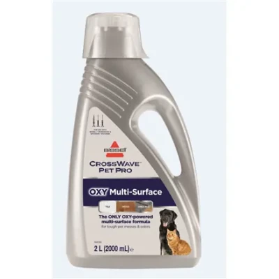 Bissell  |  CrossWave Pet Pro Oxy Multi-surface formula Cleaning Solution, 2 L