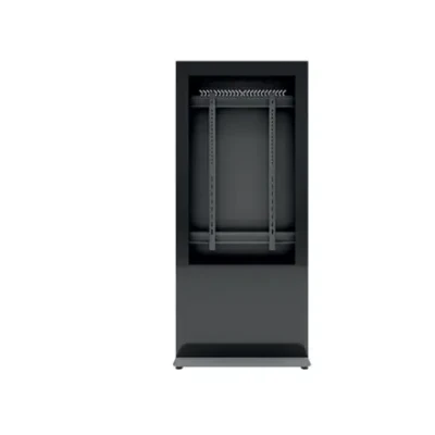 EDBAK Floor stand  |  IDS10.55 Indoor Public Display Totem with glass front  |  55 "  |  Black
