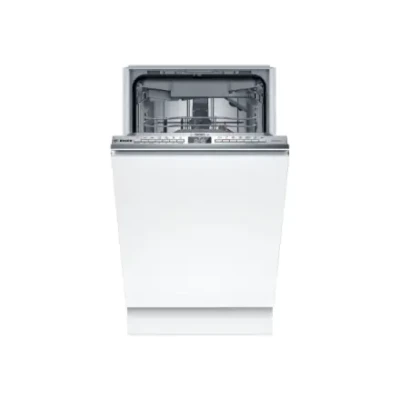 Bosch Dishwasher  |  SPT4EMX17E  |  Built-in  |  Width 45 cm  |  Number of place settings 10  |  Number of programs 6  |  Energy efficiency class B  |  Display  |  White