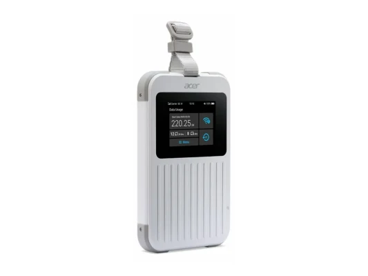 Acer Connect M6E Wi-Fi 5G Mobile Hotspot  |  FF.G2VTA.001  |  802.11ax  |  Mesh Support No  |  MU-MiMO No  |  5G