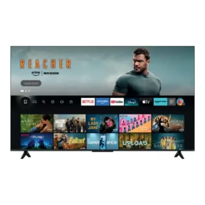 TCL 4K QLED TV  |  85T69C  |  85  |  Smart TV  |  Google TV  |  UHD  |  Black